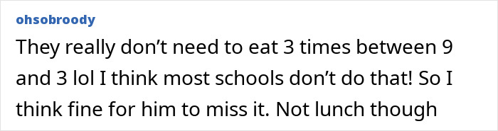 Mom Horrified After Learning School Denied Son Snack For Misbehavior, Sparks Online Debate