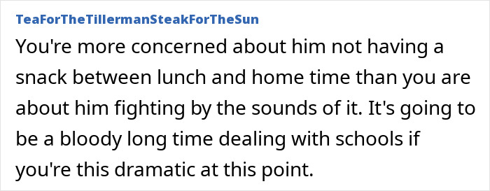 Mom Horrified After Learning School Denied Son Snack For Misbehavior, Sparks Online Debate