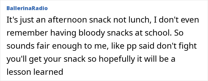 Mom Horrified After Learning School Denied Son Snack For Misbehavior, Sparks Online Debate