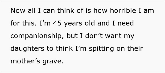 Dying Wife Tells Husband Not To Date After She’s Gone, Daughter Calls Him A Cheater When He Does