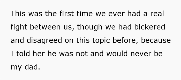 Lady Never Accepted Mom&#8217;s Husband As New &#8220;Dad,&#8221; Refuses To Involve Him In Wedding, Drama Escalates