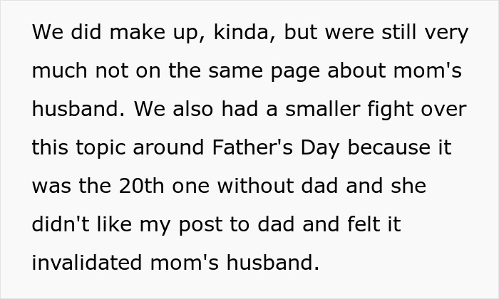 Lady Never Accepted Mom&#8217;s Husband As New &#8220;Dad,&#8221; Refuses To Involve Him In Wedding, Drama Escalates