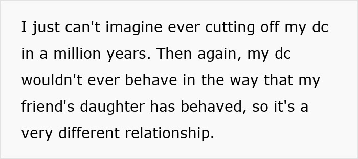 Lady Cuts Contact With Toxic Daughter, Friend Feels Bad For Her And Wonders If She Should Intervene