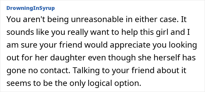 Lady Cuts Contact With Toxic Daughter, Friend Feels Bad For Her And Wonders If She Should Intervene