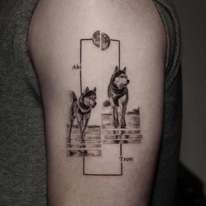 This South Korean Tattoo Artist Creates Incredibly Realistic Pet Portraits (17 Pics)