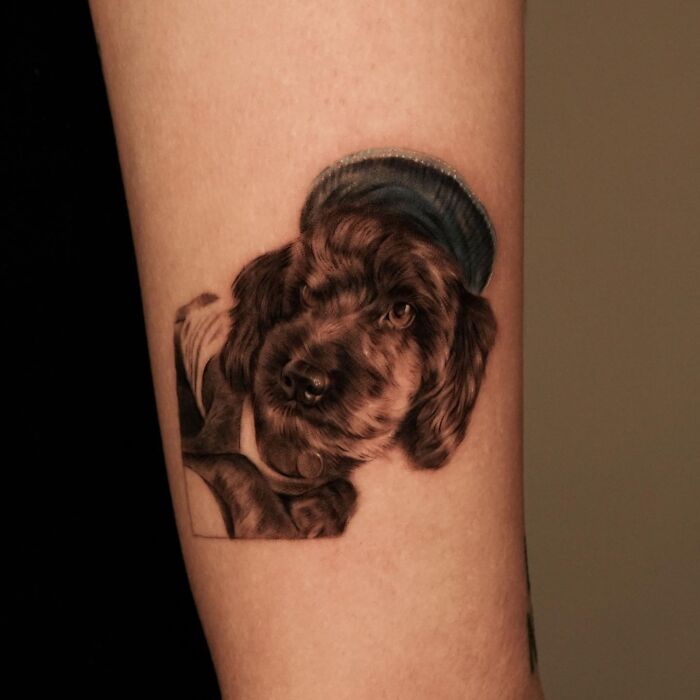 This South Korean Tattoo Artist Creates Incredibly Realistic Pet Portraits (17 Pics)