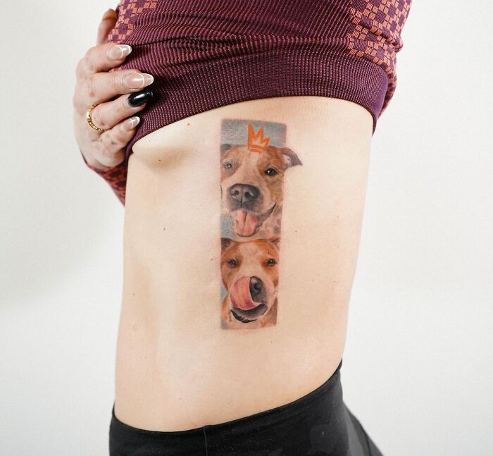 This South Korean Tattoo Artist Creates Incredibly Realistic Pet Portraits (17 Pics)