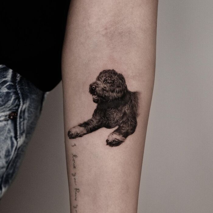 This South Korean Tattoo Artist Creates Incredibly Realistic Pet Portraits (17 Pics)