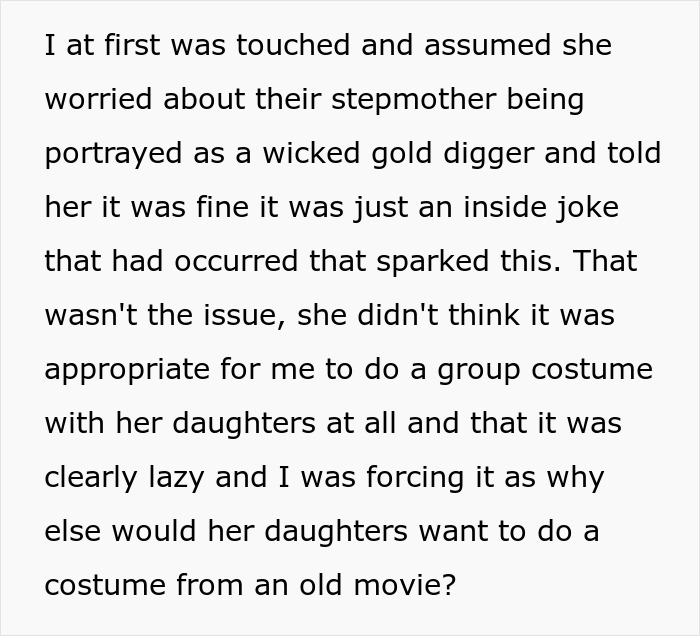 Woman’s Halloween Costume With Stepkids Drives Their Mom Mad, Internet Suspects It’s Not About The Costume