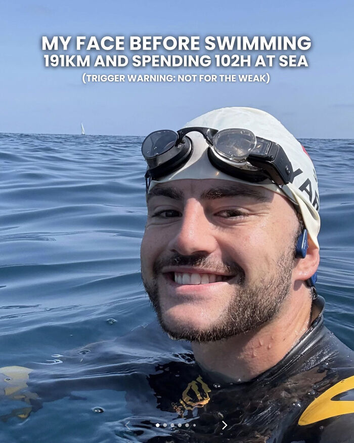 Man Who Swam For 110 Miles Without Sleeping Reveals &#8220;Intense&#8221; Hallucinatory Experience
