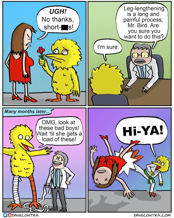 45 Best Twisted Comics By Dave Contra That Fans Of Dark Humor Might Love