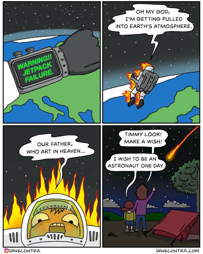 45 Best Twisted Comics By Dave Contra That Fans Of Dark Humor Might Love