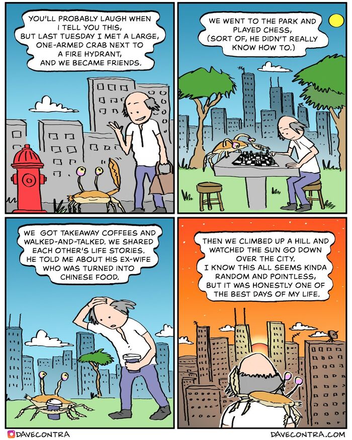 45 Best Twisted Comics By Dave Contra That Fans Of Dark Humor Might Love