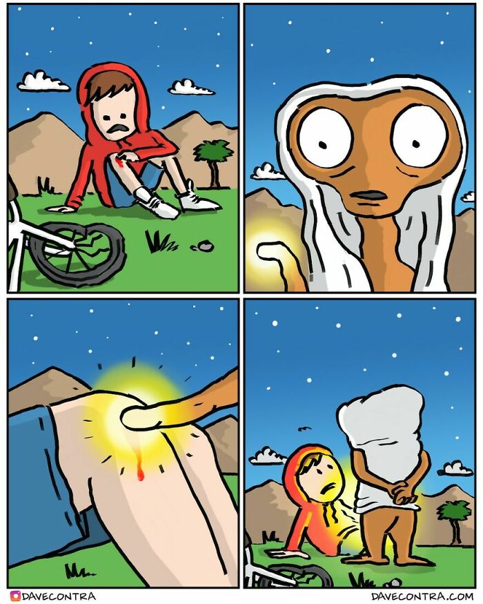 45 Best Twisted Comics By Dave Contra That Fans Of Dark Humor Might Love