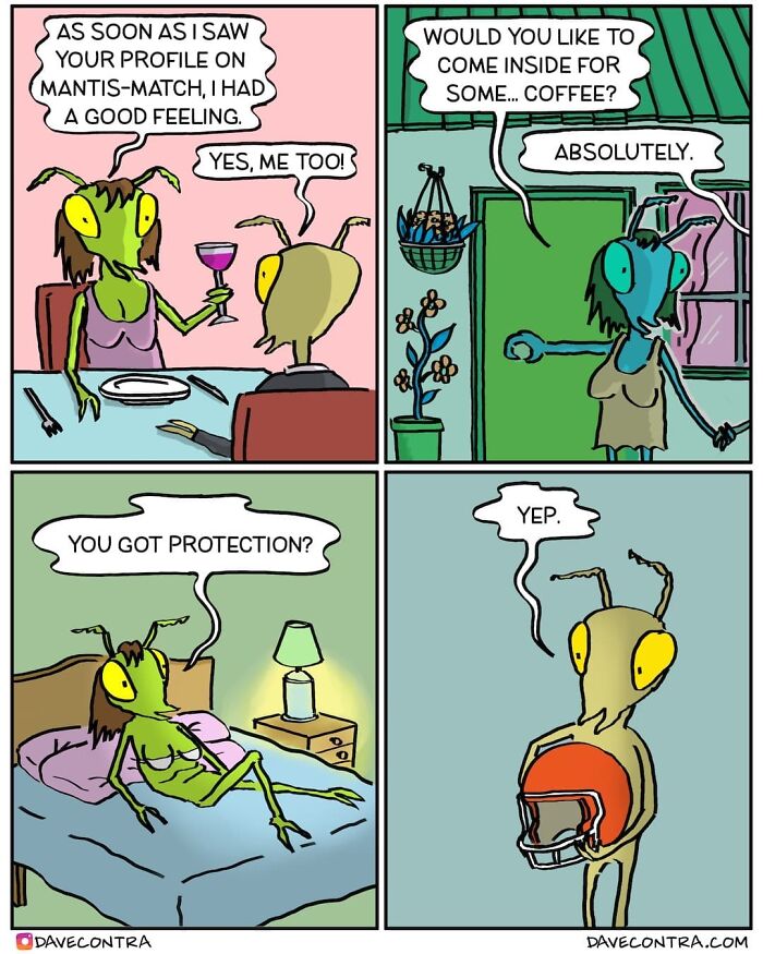45 Best Twisted Comics By Dave Contra That Fans Of Dark Humor Might Love