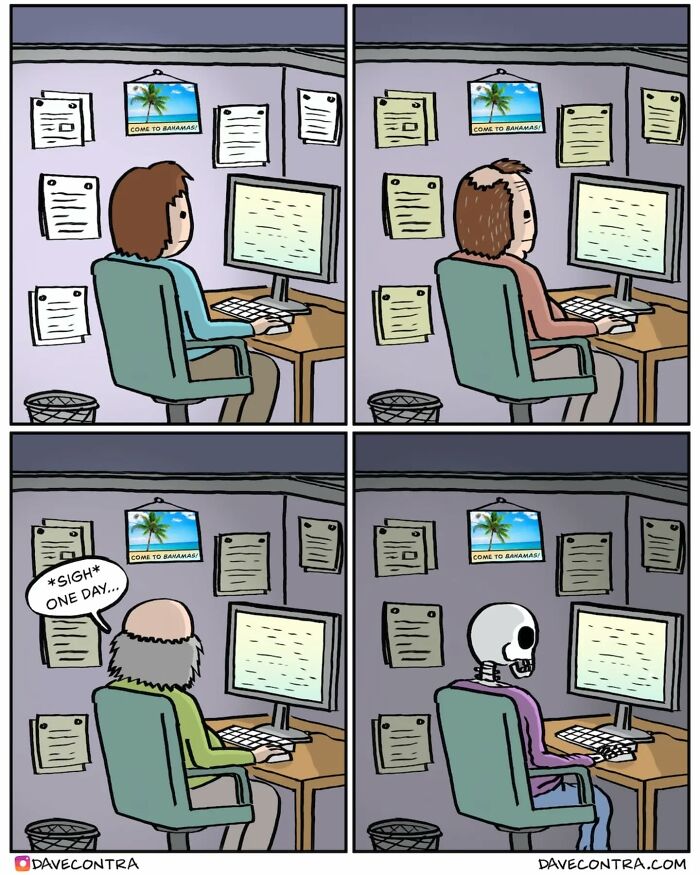 45 Best Twisted Comics By Dave Contra That Fans Of Dark Humor Might Love