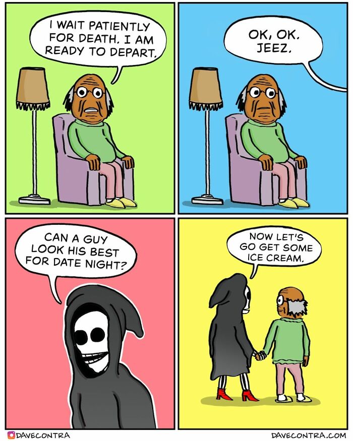 45 Best Twisted Comics By Dave Contra That Fans Of Dark Humor Might Love