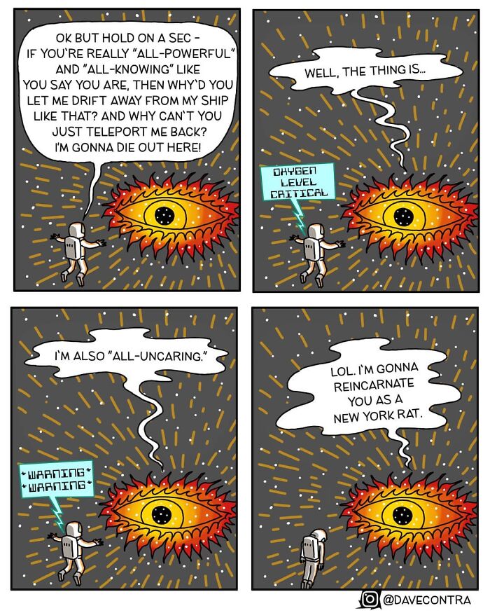 45 Best Twisted Comics By Dave Contra That Fans Of Dark Humor Might Love