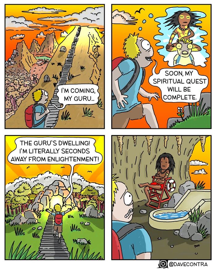 45 Best Twisted Comics By Dave Contra That Fans Of Dark Humor Might Love