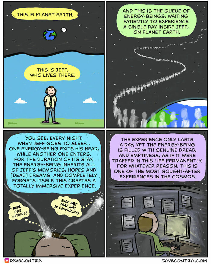 45 Best Twisted Comics By Dave Contra That Fans Of Dark Humor Might Love