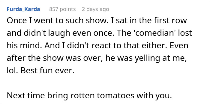 Woman Comes Back From A Comedy Show Crying Instead Of Laughing Because Of A Mean “Joke”