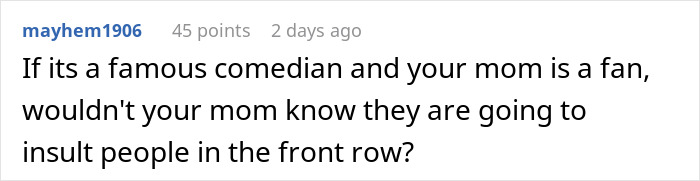 Woman Comes Back From A Comedy Show Crying Instead Of Laughing Because Of A Mean “Joke”