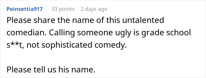 Woman Comes Back From A Comedy Show Crying Instead Of Laughing Because Of A Mean “Joke”