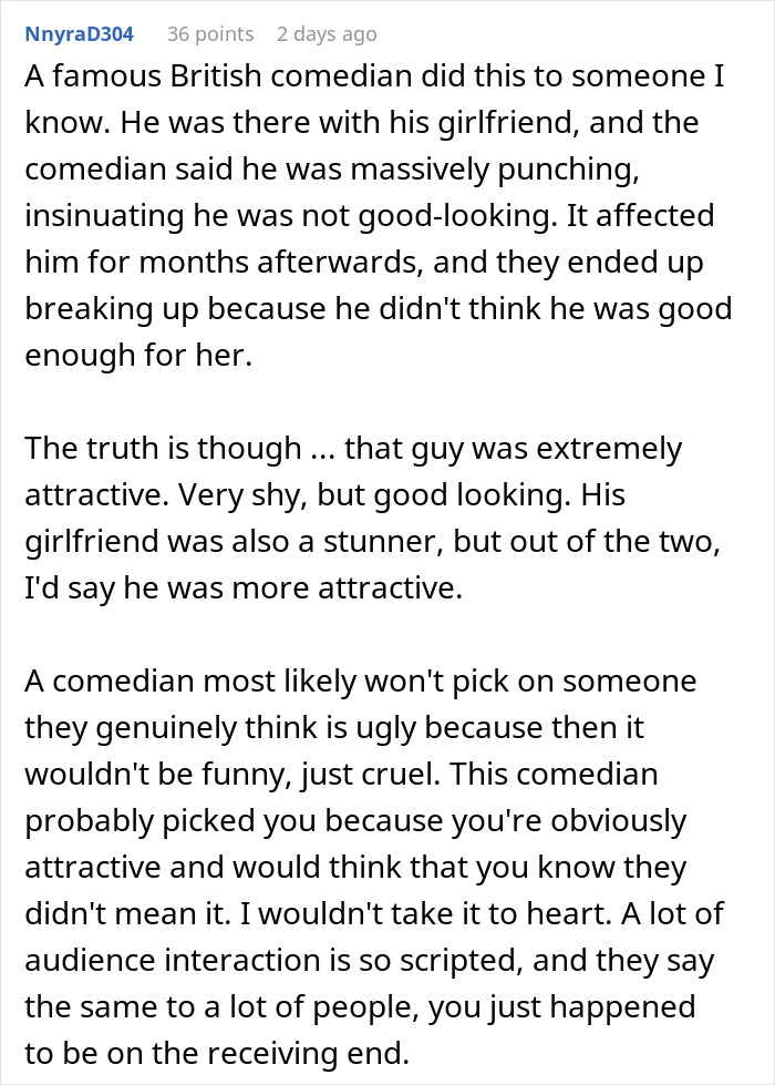 Woman Comes Back From A Comedy Show Crying Instead Of Laughing Because Of A Mean “Joke”