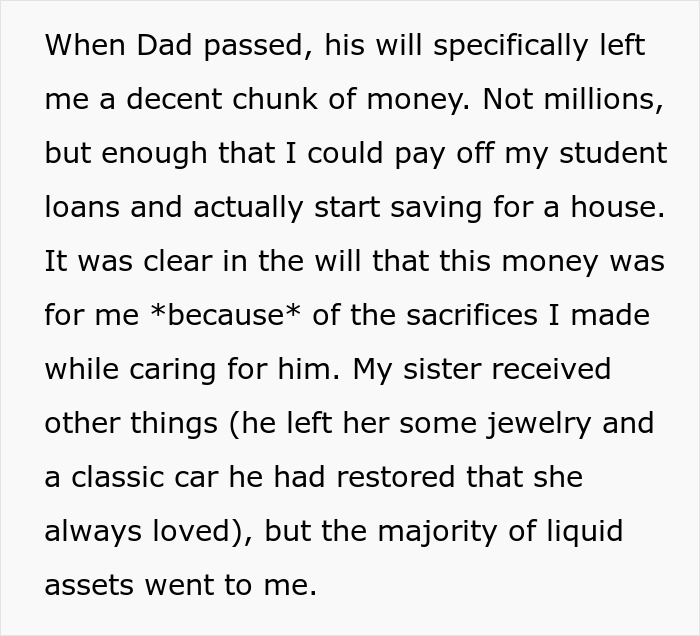 “AITA For Refusing To Use My Inheritance To Pay For My Sister’s Wedding?”
