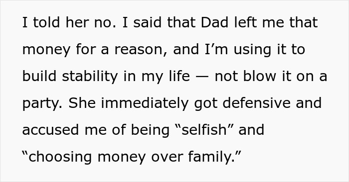 “AITA For Refusing To Use My Inheritance To Pay For My Sister’s Wedding?”