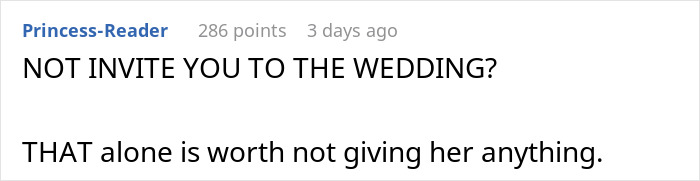 “AITA For Refusing To Use My Inheritance To Pay For My Sister’s Wedding?”