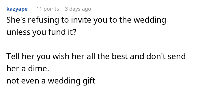 “AITA For Refusing To Use My Inheritance To Pay For My Sister’s Wedding?”