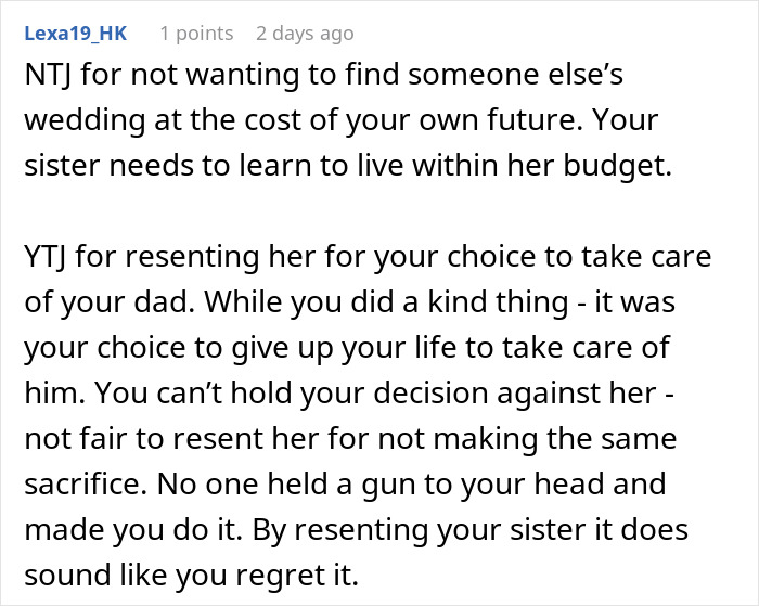 “AITA For Refusing To Use My Inheritance To Pay For My Sister’s Wedding?”