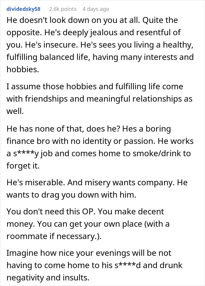 Guy Keeps Threatening To Leave GF Because She Doesn’t Work Hard Enough, She Rethinks Their Relationship