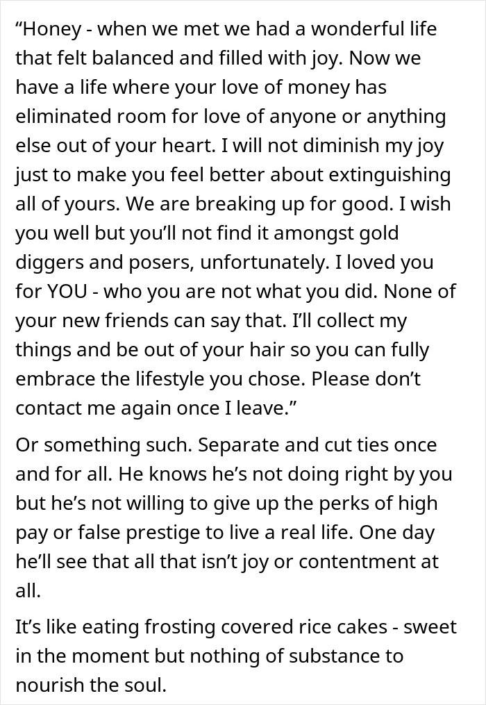 Guy Keeps Threatening To Leave GF Because She Doesn’t Work Hard Enough, She Rethinks Their Relationship