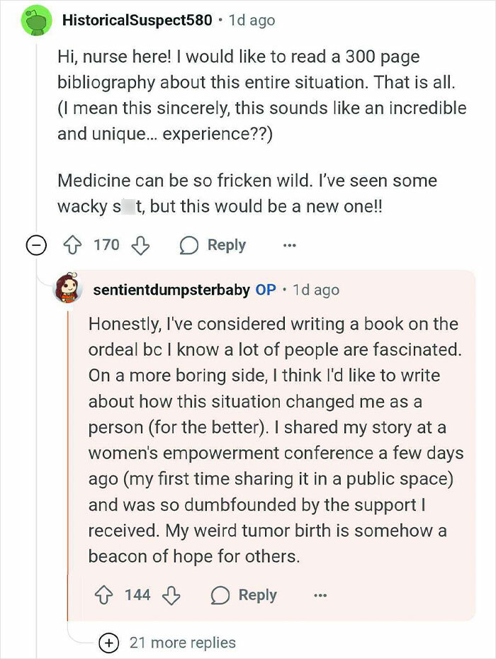 &#8220;I Unknowingly Had Cancer For Ten Years, Only Being Diagnosed After I Gave Birth To It. AMA&#8221;