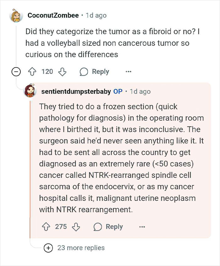 &#8220;I Unknowingly Had Cancer For Ten Years, Only Being Diagnosed After I Gave Birth To It. AMA&#8221;
