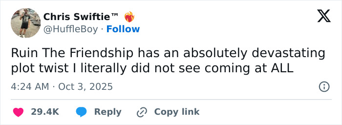 Taylor Swift Fans In Tears After Friend Behind &#8216;Ruin The Friendship&#8217; Is Revealed, And It&#8217;s Not Blake Lively