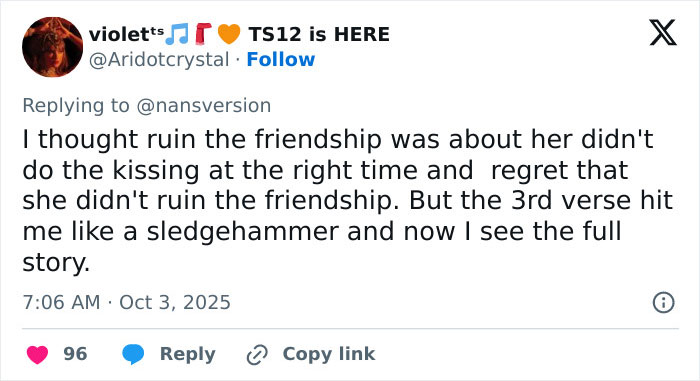 Taylor Swift Fans In Tears After Friend Behind &#8216;Ruin The Friendship&#8217; Is Revealed, And It&#8217;s Not Blake Lively