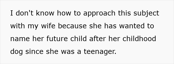 Parents-To-Be Argue Over Baby Name, Mom Wants To Honor Childhood Dog, Dad Worries It Sounds Silly