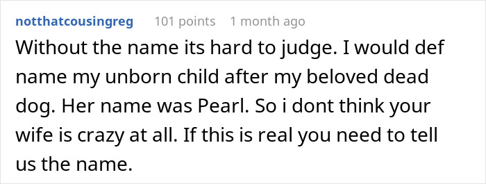 Parents-To-Be Argue Over Baby Name, Mom Wants To Honor Childhood Dog, Dad Worries It Sounds Silly