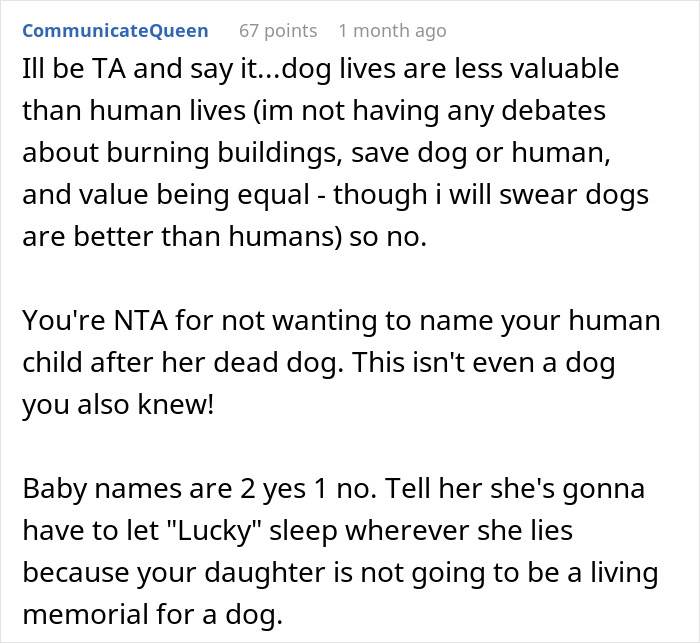 Parents-To-Be Argue Over Baby Name, Mom Wants To Honor Childhood Dog, Dad Worries It Sounds Silly