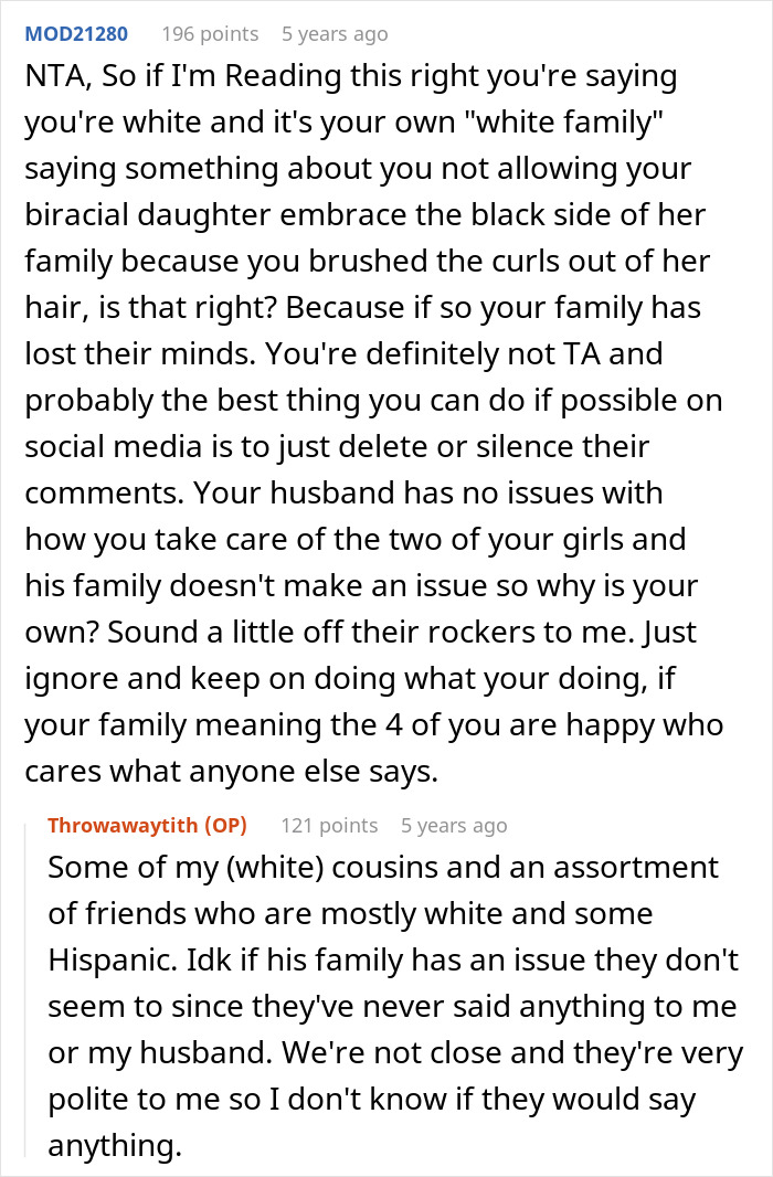 Woman Wonders If She’s A Bad Mom And Racist For Brushing Out Biracial Daughter’s Curly Hair