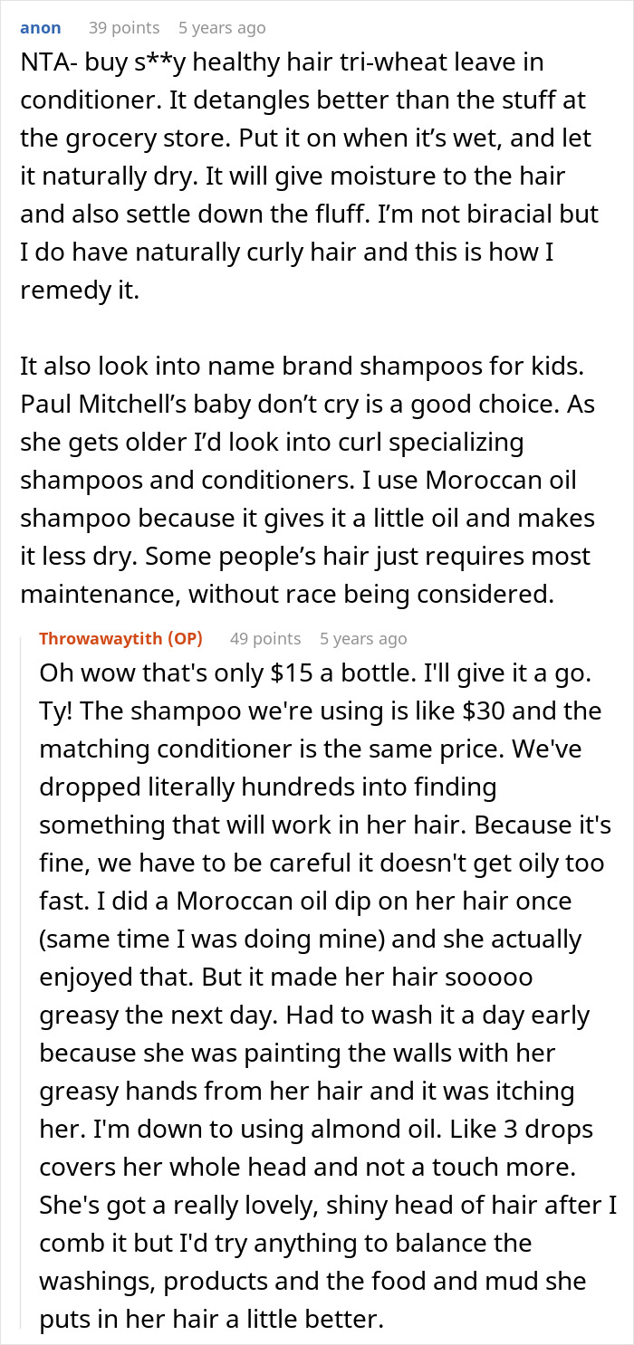 Woman Wonders If She’s A Bad Mom And Racist For Brushing Out Biracial Daughter’s Curly Hair