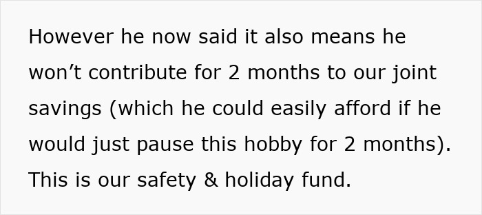 Man&#8217;s Preference For Expensive Hobby Over Future With Wife Irks Her, She Wonders If It&#8217;s Normal
