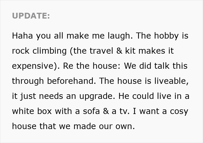 Man&#8217;s Preference For Expensive Hobby Over Future With Wife Irks Her, She Wonders If It&#8217;s Normal