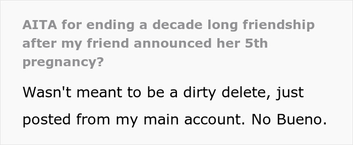 Friend Exhausted By Lady Always Expecting Help, Cuts Her Off After She Announces 5th Pregnancy