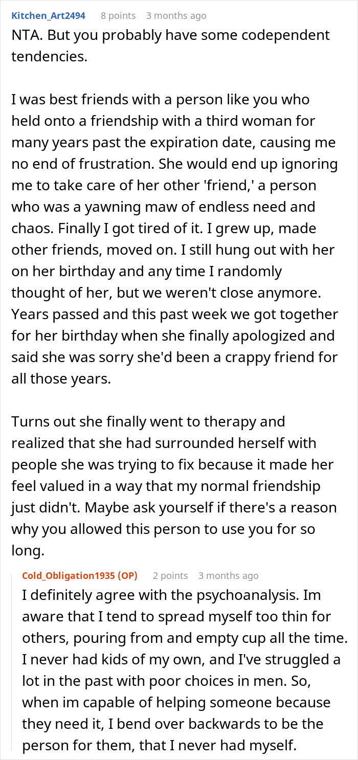 Friend Exhausted By Lady Always Expecting Help, Cuts Her Off After She Announces 5th Pregnancy