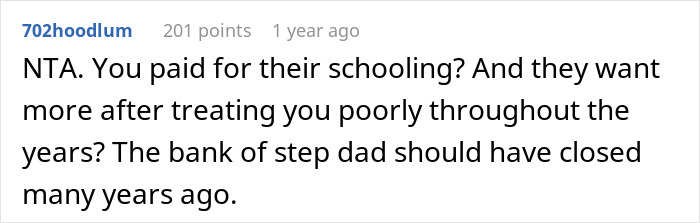 Stepdad Laughs In Stepkids&#8217; Faces As They Demand Inheritance After Being Awful To Him For 13 Years
