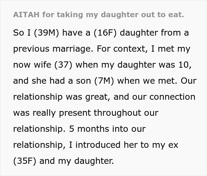 Man Announces He’s Divorcing Wife When He Discovers She Purposefully Cooks Meals Daughter Won’t Eat